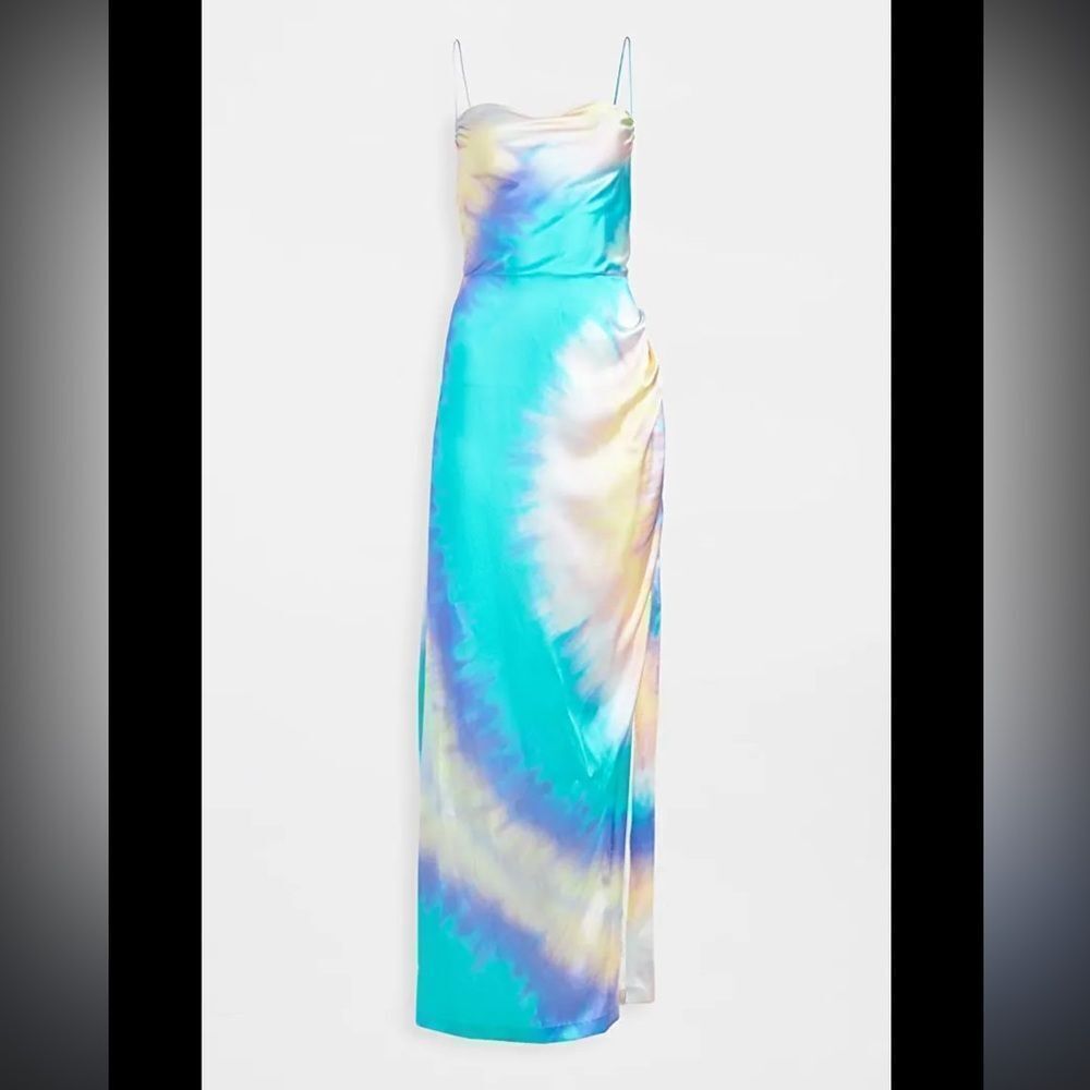 Retrofete Marlene Dress in Multi Tie Dye XL - Picture 11 of 15